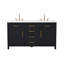 Meuble-lavabo double 60 po Reajean-103923384