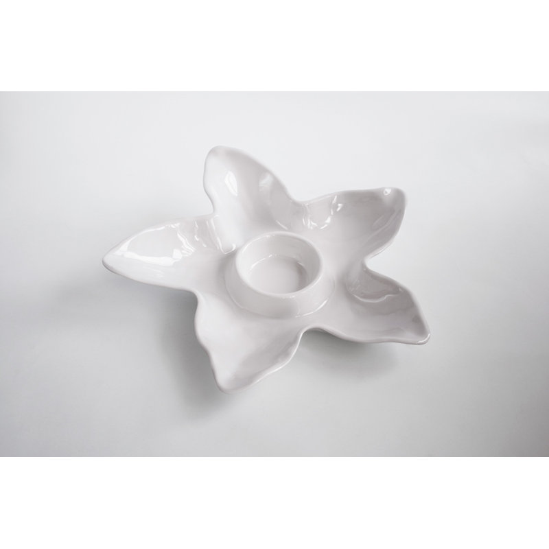 Vida Melamine Chips And Dip Platter