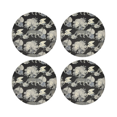 Leopard Walk Pebble 16" Vinyl Placemat