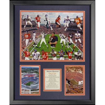 Memorabili encadrée broncos l'-broncos denver NFL
