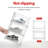 3 Pair Stackable Shoe Storage Box