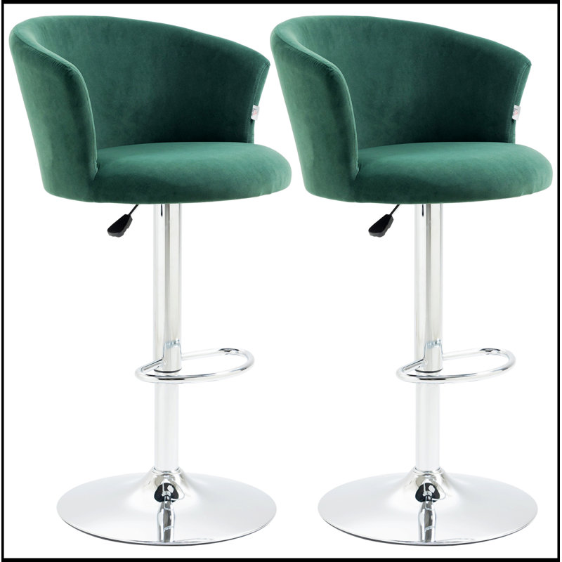 Adjustable Bar Stools Set Of 2