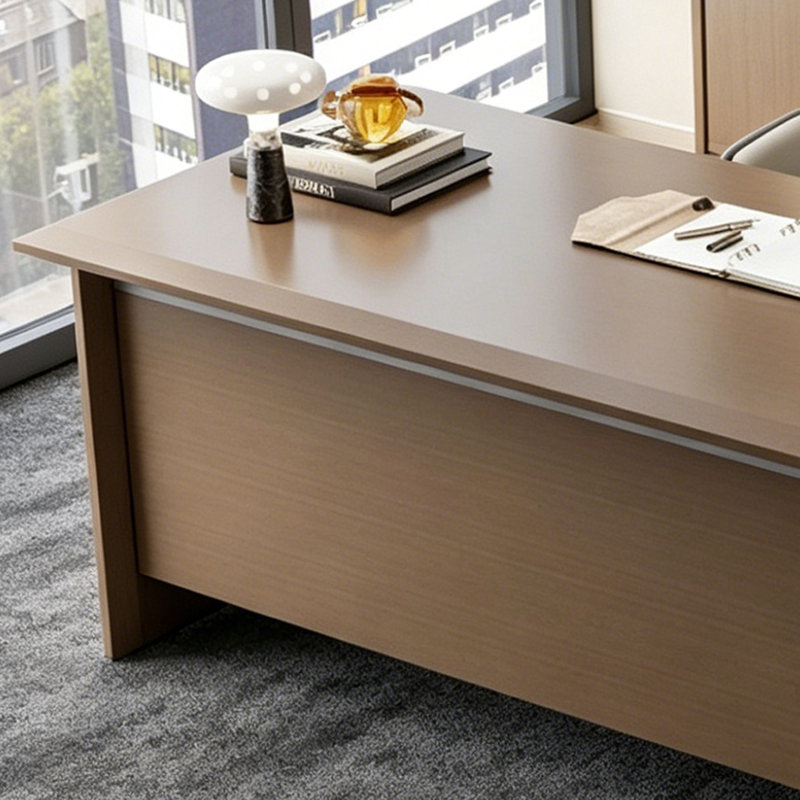 Light luxury modern desk, 29.53" H x 62.99" W x 31.5" D