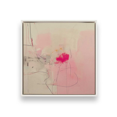 «Whispers Of Pink Sands V1 (Square) on Canvas» par Golden Glow Interiors