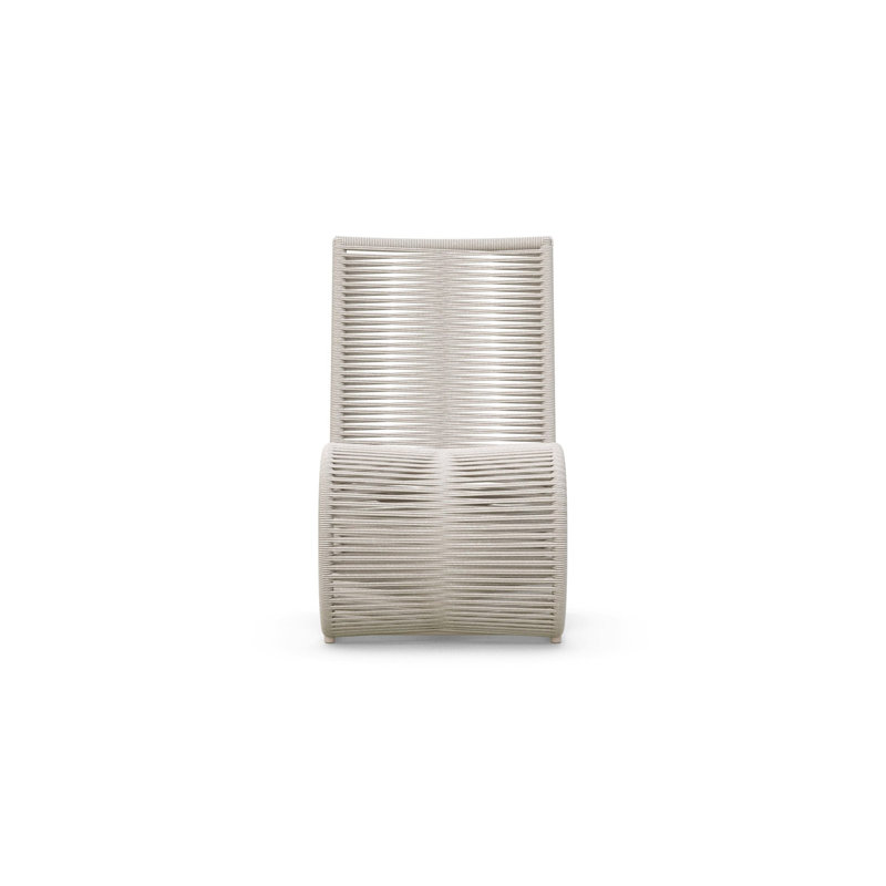 Wave Dining Chair, Matte Ivory/Birch