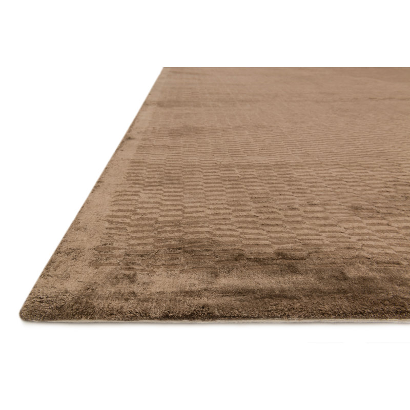 Westley Viscose Geometric Indoor Rug, Rectangle 5'6" x 8'6"