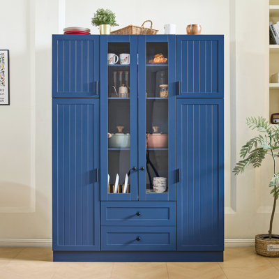 Armoire de rangement avec tiroirs, tablettes réglables