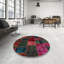 Tapis décoratif multicolore à motif abstrait-212824838