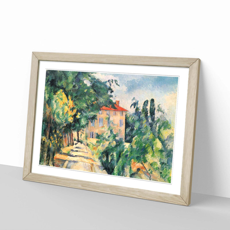 Paul Cezanne - Single Picture Frame Painting, Oak