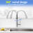 Pull Out Kitchen Faucet With Sprayer Single Hole Kitchen Sink Faucet Single Handle Stainless Steel Kitchen Basin Taps With Swivel Spout-120465895