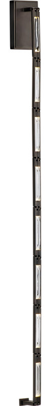 Catena Sconce, 43.8" H x 0.8" W x 0.9" D, Bronze, 3000