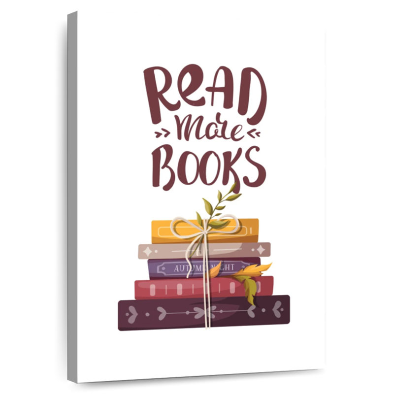 Senne Read More Books, 45" H x 30" W