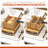 Bread Slicer For Homemade Bread,Bamboo Bread Slicer With Tray,Adjustable Bread Cutting Guide,Compact Board For Homemade Bread,Cakes, Bagels
