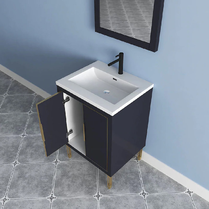 Meuble-lavabo simple 24 po