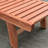 Myamarie Outdoor Wood Chaise Lounge