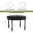 47.24'' Farmhouse Round Dining Table With Drawer-1613905077