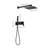 Thermostatic Complete Shower System with Rough in-Valve