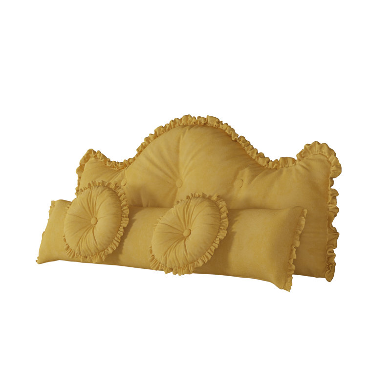 Novelty Cushion, Yellow, 83cm H x 200cm W