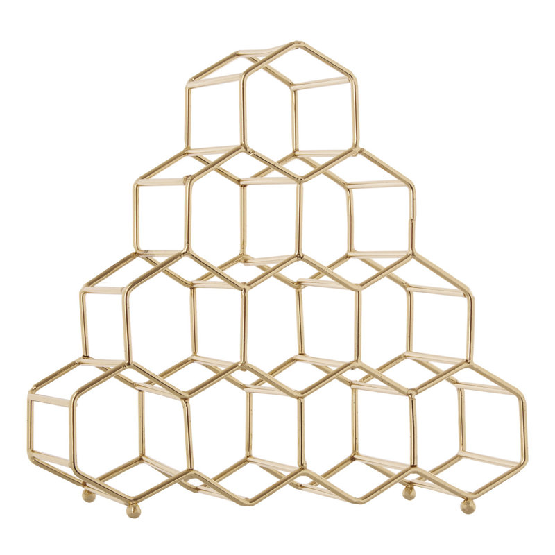 Diller Freestanding Spice Rack, Gold
