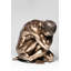 Deco Figurine Nude Man Hug Bronze 54cm