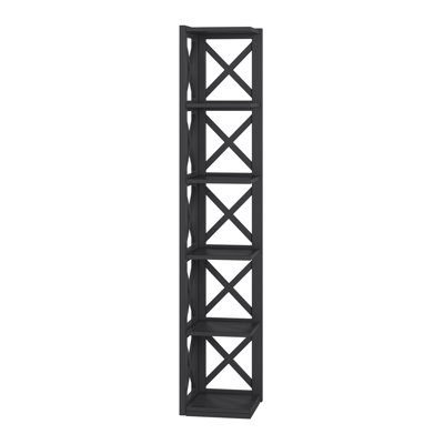 Safuad Corner Bookcase