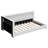 Upholstered Daybed With Storage, L-Shaped Daybed With LED Belt And USB Ports-1402945159-1402945156
