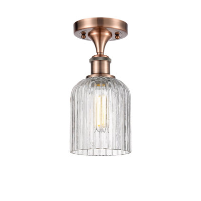Ballston - Adriena - 1 Light 5" Semi-Flush Mount