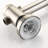 Stainless Steel Shower - Slide Bar, Rain / Massage Spray, 2 Heads, Wall Mount System With Hand 7 Spray Modes, Mounted