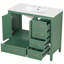 Meuble-lavabo de 36 pouces avec lavabo, portes à fermeture douce, 4 tiroirs et structure en bois massif-2092308677