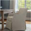 Chaise rembourrée avec accoudoirs de salle à manger