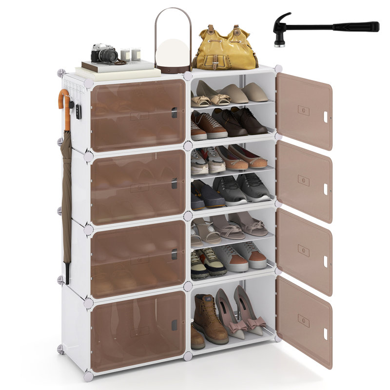 32 Pair Shoe Storage Cabinet