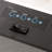 41.3" 1500W Electric Fireplace with 7-Color Flame Effect, Black