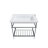 Fireclay Rectangular Console Bathroom Sink with Overflow-49500061-119116969