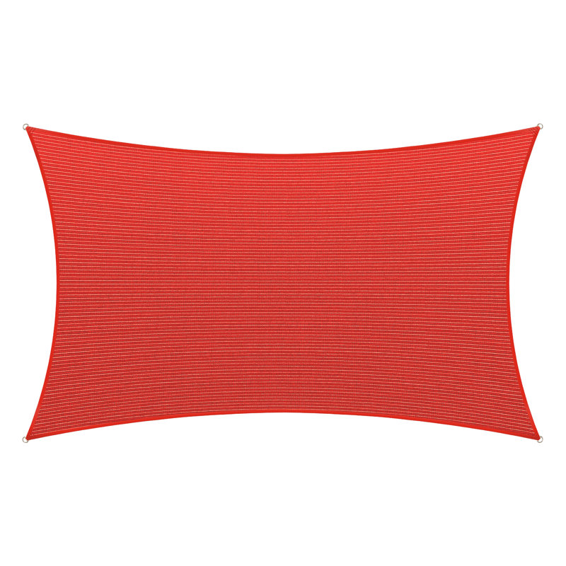 Voile d'ombrage royal 200 g / m² Royal Shade, Rouge, 12 pi x 18 pi
