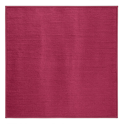 Machine Washable Solid Purple Area Rug