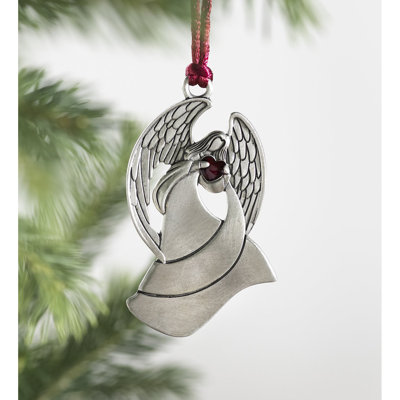 2.88'' Metal Holiday Shaped Ornament