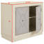 Armoire décorative cloutée à 2 portes-25359499