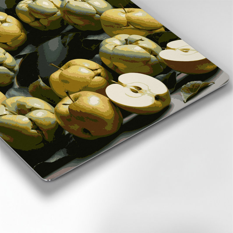 Art mural en métal «Fruit Sugar Apple», H 32 po x l 32 po
