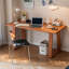 Bureaux rectangulaires en bois massif Burlywood-107827236
