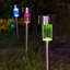 Silver Low Voltage Solar Powered Integrated LED Pathway Light Pack