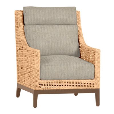 Peninsula Woven Lounge Light Raffia/Sandalwood