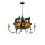 Big Dogs 8 - Light Chandelier