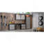 Table de garage en gris foncé