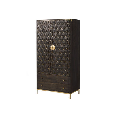 Solid Wood Wardrobe