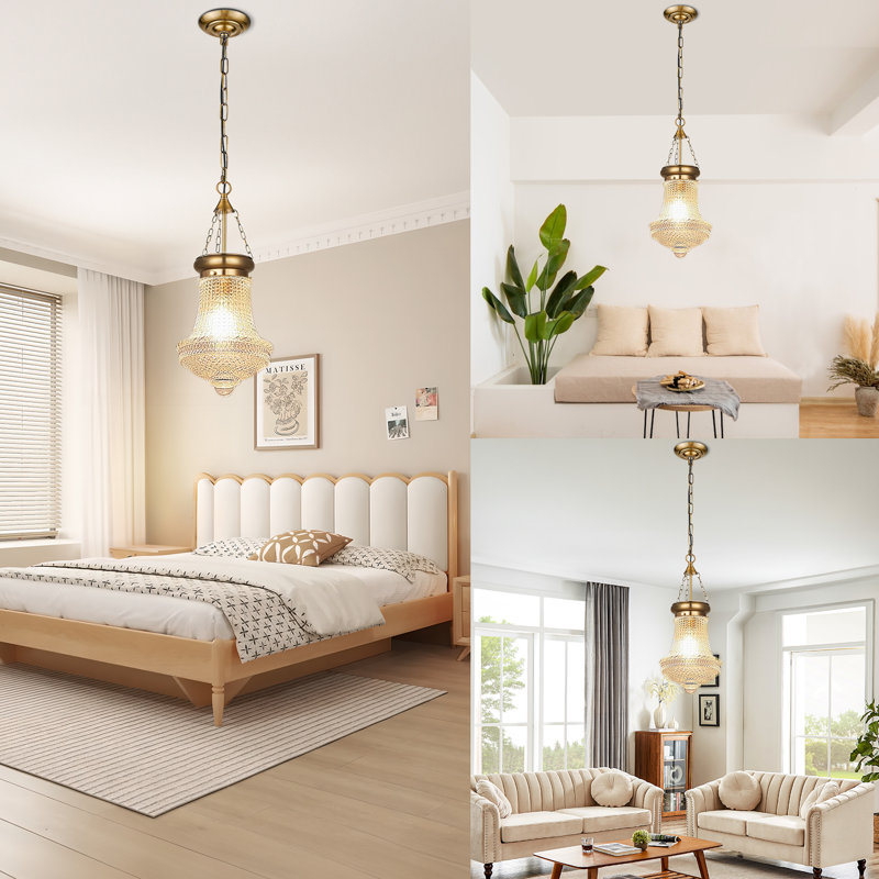 Tonkin - Luminaire suspendu, Doré
