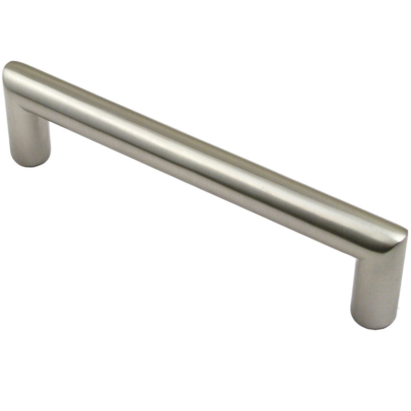 Modern 5" Center Bar Pull, Satin Nickel