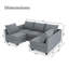 Canapé modulaire réversible de 87 po Veljo-75693535