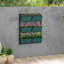 Pot à fleurs mural à 3 niveaux avec 6 pots pour l'intérieur et l'extérieur