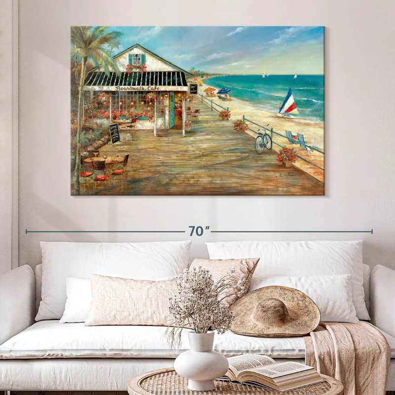 Gillard Boardwalk Cafe, 34" H x 51" W
