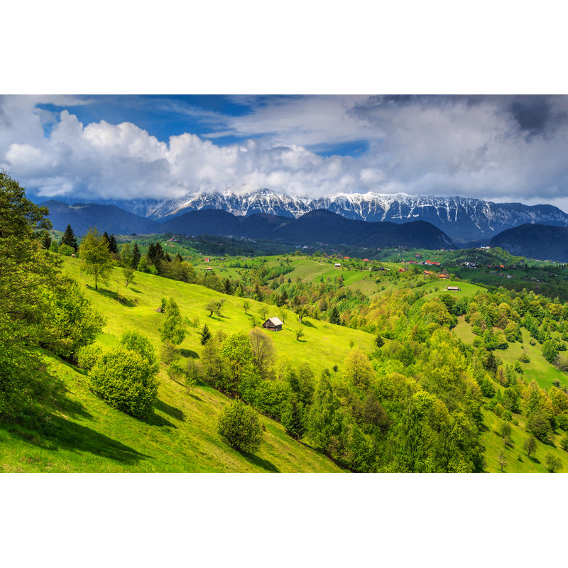 Summer Landscape by Janoka82 - Wrapped Canvas Print, 81cm H x 122cm W x 3.8cm D